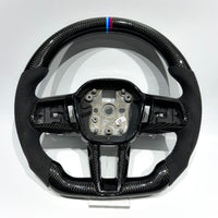 Volante de fibra de carbono BMW M3/CS, vista angular