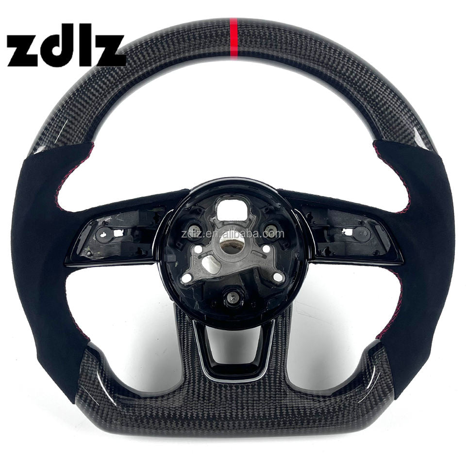 Volante de fibra de carbono para Audi