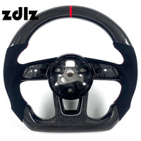 Volante de fibra de carbono para Audi