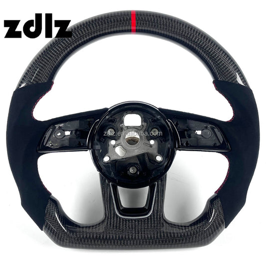 Volante de fibra de carbono para Audi