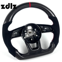 Volante de fibra de carbono para Audi