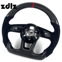 Volante de fibra de carbono para Audi